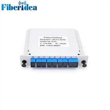 Rozdzielacz PLC 1x8 z wtyczką